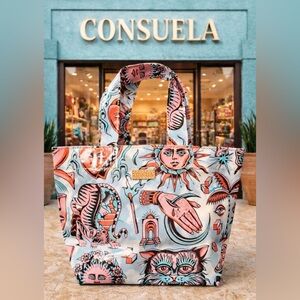 CONSUELA Vico Dreamy Grab 'N' Go Mini Tote. NWOT. RETIRED DESIGN. Tattoo Flash